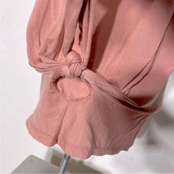 Z supply pink tie front T shirt M - Picture 11 of 13